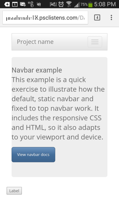 Nav Collapse 3 - Phone - Collapsed in XPages